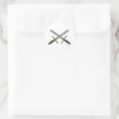 Sticker Rond Daggers celtiques (Sac)