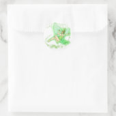 Sticker Rond Dainty Absinthe La Fee Verte II (Sac)