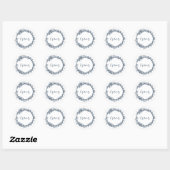 Sticker Rond Dainty Bird (Feuille)