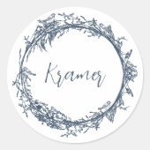 Sticker Rond Dainty Bird (Devant)