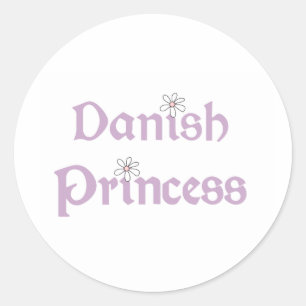 Sticker Rond Daisies Danoise