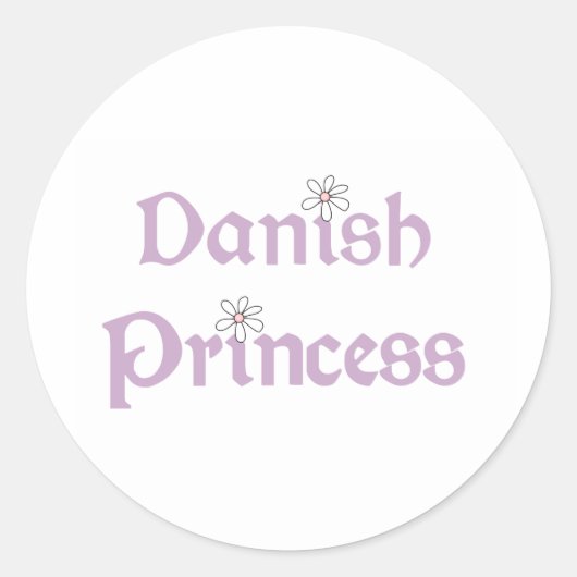 Sticker Rond Daisies Danoise (Devant)