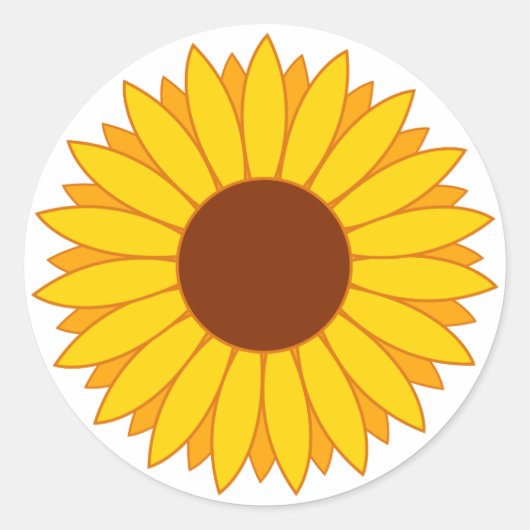 Sticker Rond Daisy (Devant)
