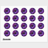 Sticker Rond Daisy (Feuille)