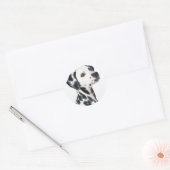 Sticker Rond Dalmatien (Enveloppe)