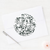 Sticker Rond Damas (Enveloppe)
