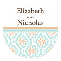 Damask Papier peint Faire-part de mariage floral S