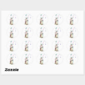 Sticker Rond Dame Justice (Feuille)