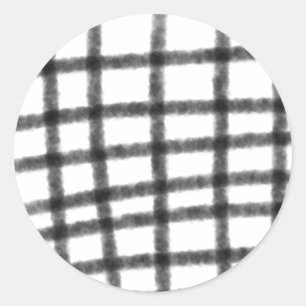 Sticker Rond damier jaune noir ajouter date anniversaire nom