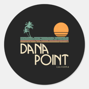 Sticker Rond Dana Point Californie