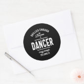 Sticker Rond Dancer Travail Titre du travail Cadeau (Enveloppe)