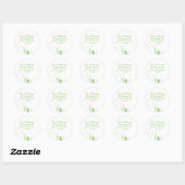 Sticker Rond Dandelion (Feuille)