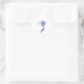 Sticker Rond Dandelion aquarelle (Sac)