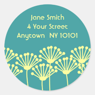 Sticker Rond Dandelion Breeze