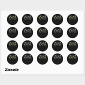 Sticker Rond Dandelion Fleur Duckie Bath Toy Ducky Ducky Rubber (Feuille)