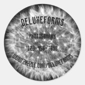 Sticker Rond Dandelion Fuzz (Devant)