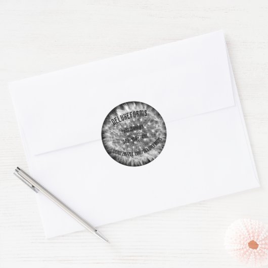Sticker Rond Dandelion Fuzz (Enveloppe)