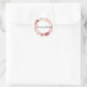 Sticker Rond Dans la couronne de mémoire aimante (Sac)