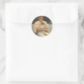 Sticker Rond Dans l'Orangerie par Charles Edward Perugini (Sac)