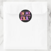 Sticker Rond Dans Ma Servante D'Honneur Era Bridesmaid Bride Br (Sac)
