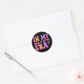 Sticker Rond Dans Ma Servante D'Honneur Era Bridesmaid Bride Br (Enveloppe)