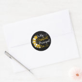 Sticker Rond Dans Mon Assistant Principal Era School Enseignant (Enveloppe)