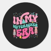 Sticker Rond Dans Mon Casse-Noisette Era Nutcracker Squad Nk No (Devant)