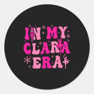 Sticker Rond Dans mon ère Clara Casse-Noisette Ballet Clara Suc