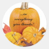 Sticker Rond Dans Tout Donne Merci ! (Devant)