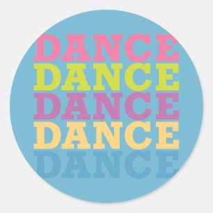 Sticker Rond Danse