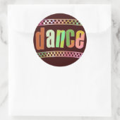 Sticker Rond Danse (Sac)