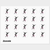 Sticker Rond danse_3 (Feuille)