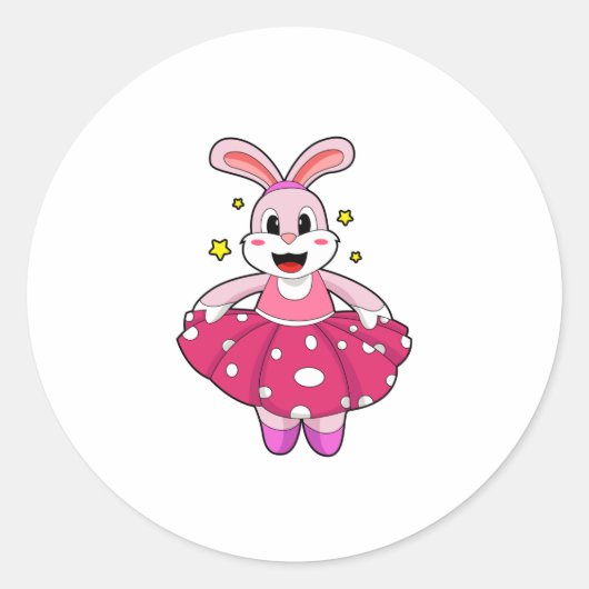 Sticker Rond Danse de ballet (Devant)