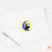 Sticker Rond Danse de salon (Enveloppe)