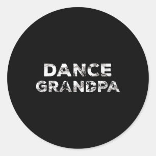 Sticker Rond Danse Grand-père Chorégraphe Danse Louvain Danseur