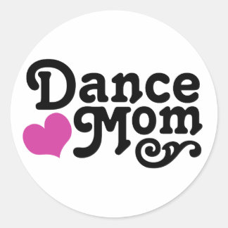 Sticker Rond Danse maman