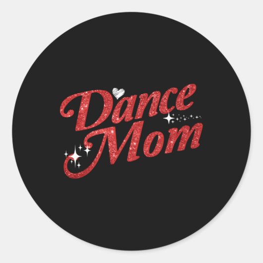 Sticker Rond Danse Maman Danse Maman (Devant)