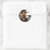 Sticker Rond Danse tambour (Sac)