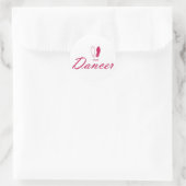 Sticker Rond Danseur (Sac)