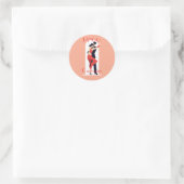 Sticker Rond Danseurs de tango Thunder_Cove (Sac)