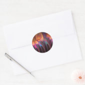 Sticker Rond Danseurs du ventre (Enveloppe)