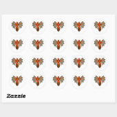 Sticker Rond Dard (Feuille)