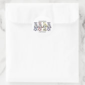 STICKER ROND DARE-SAN-FRAN (Sac)