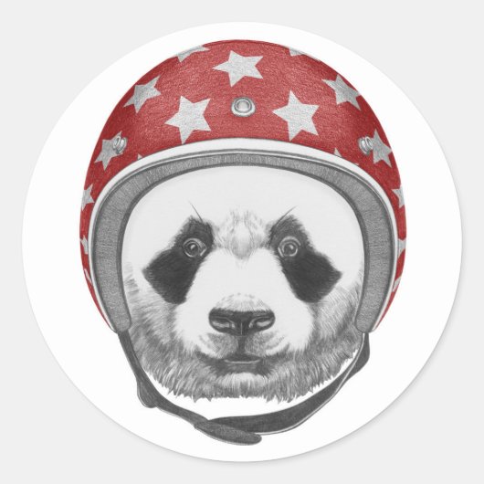 Sticker Rond Daredevil Panda (Devant)
