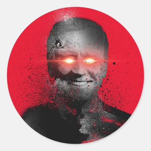 Sticker Rond Dark Brandon (Devant)