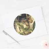 Sticker Rond Dark Nature Scene par Vision Studio (Enveloppe)