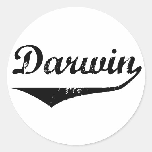 Sticker Rond Darwin (Devant)