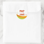 Sticker Rond Date de lecture (Sac)