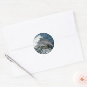 Sticker Rond Dauphin (Enveloppe)
