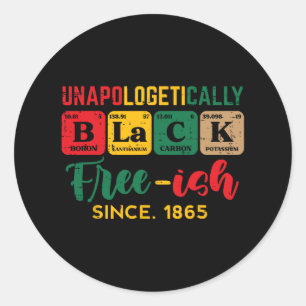Sticker Rond Davantage de dix femmes Périodiques sans apologism